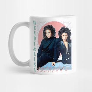 Wendy & Lisa //// Retro Fan Design Mug